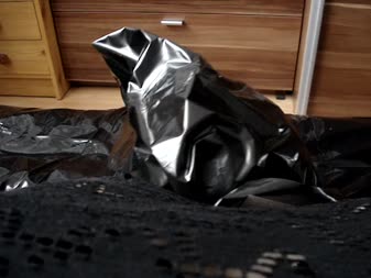 Amber Loves Plastic Bagging - Fear In The Black Bag
