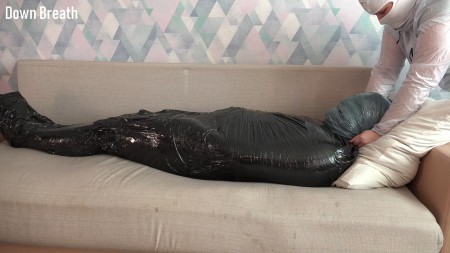 Down Breath - mummification and sniff panties