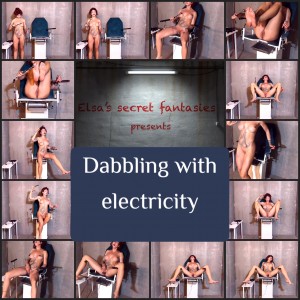 Dabbling with electricity FHD - A slender girl with an unusual hairstyle is a lover of bdsm. Exploring the premises for the filming of the Cruel World studio, she decides to indulge in electricity a little. Erotic Games with electric shock bring her pleasure. In her ecstasy, she accidentally exceeded the permissible current output.